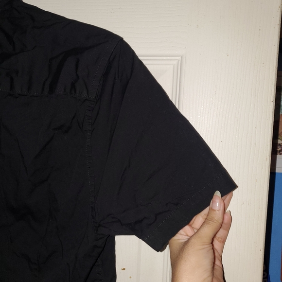 5 for $20 | ASOS DESIGN Slim Fit Band Collar Shirt With Roll Sleeves - Picture 11 of 16